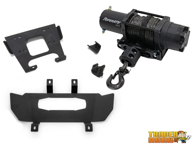 Polaris RZR Trail S 1000 Winch Mounting Plate | UTV Accessories - Free shipping