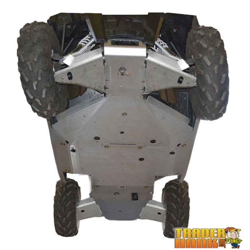 Polaris RZR Trail S 900 Ricochet 10-Piece Complete Aluminum or UHMW Skid Plate Set | Free shipping