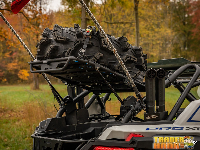 Polaris RZR Turbo R 4 Cargo Rack Alpha | UTV Accessories - Free shipping
