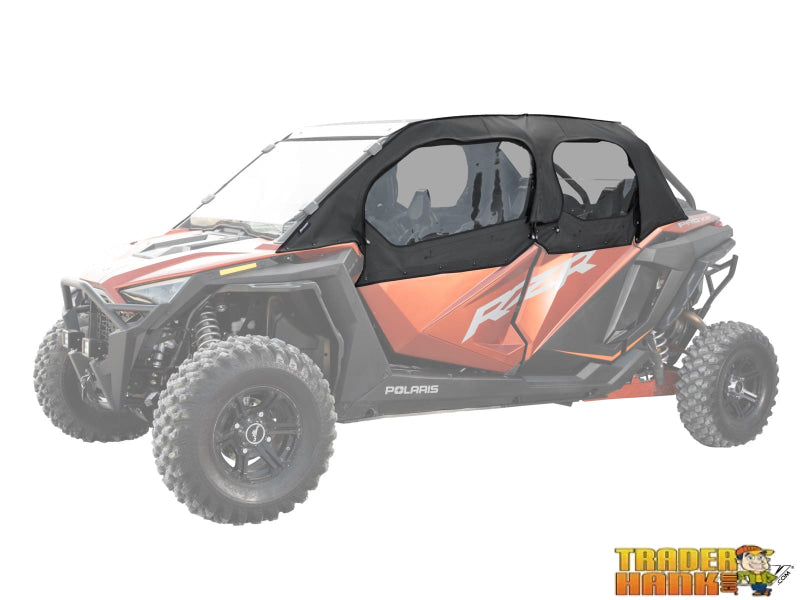 Polaris RZR Turbo R 4 Primal Soft Cab Enclosure Upper Doors | UTV Accessories - Free shipping