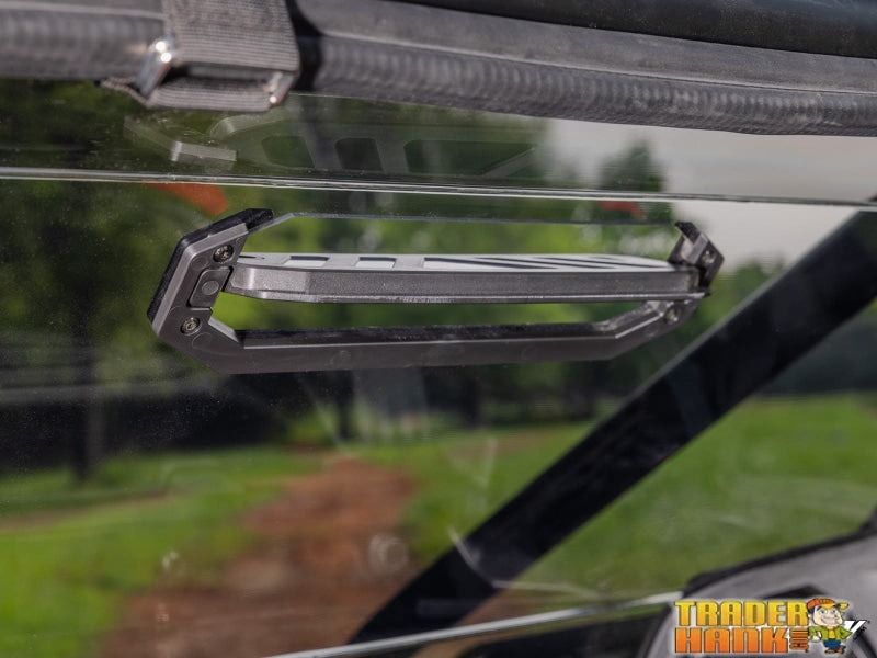 Polaris RZR Turbo R Rear Vented Windshield | UTV Accessories - Free shipping