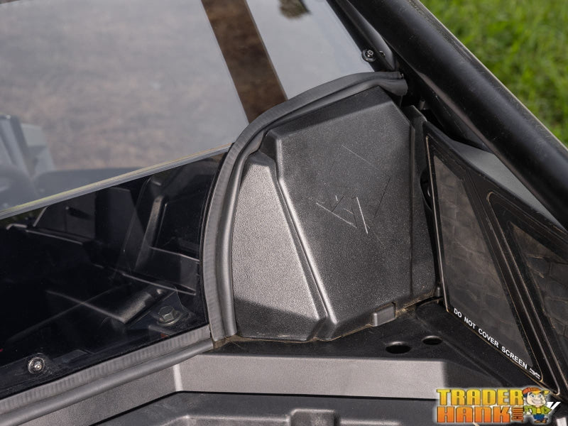 Polaris RZR Turbo R Rear Windshield | UTV Accessories - Free shipping