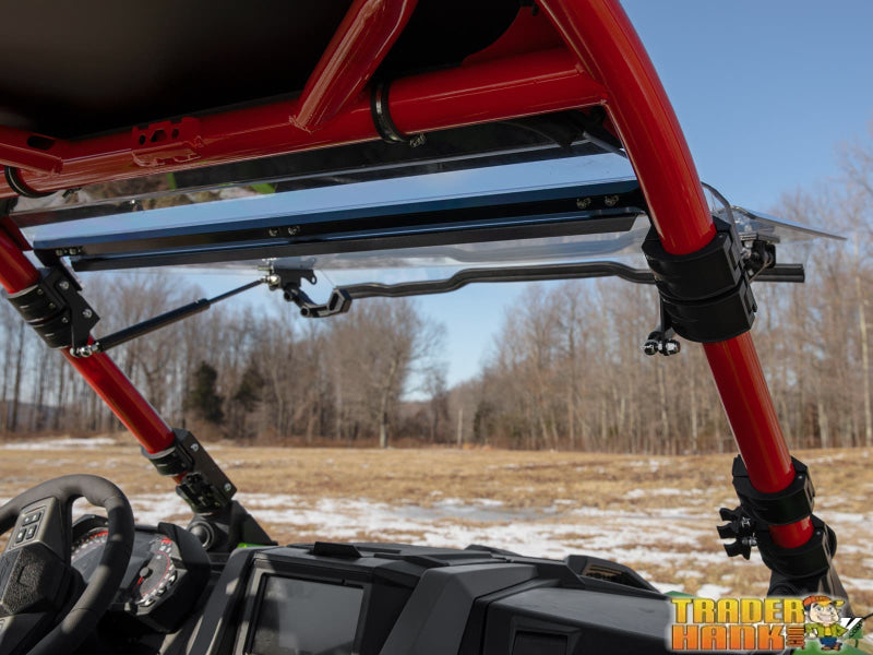 Polaris RZR Turbo R Scratch-Resistant Flip Windshield | UTV Accessories - Free shipping