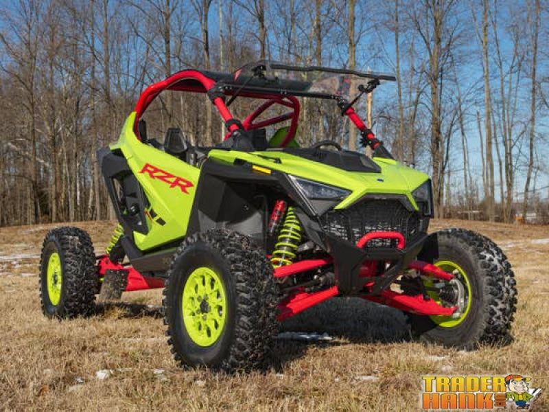 Polaris RZR Turbo R Scratch-Resistant Flip Windshield | UTV Accessories - Free shipping