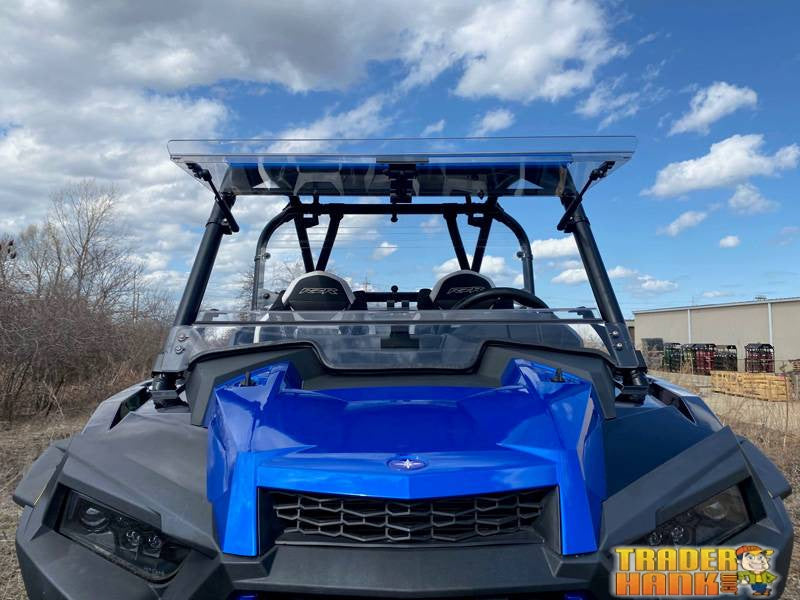 Polaris RZR Turbo S Hard Coated Flip Up Windshield | UTV Accessories - Free shipping
