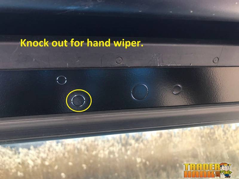 RZR Turbo and XP1000 Laminated Safety Glass Windshield | UTV ACCESSORIES - Free Shipping