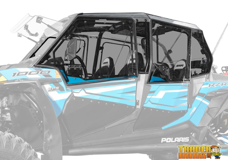 Polaris RZR XP 4 Turbo Hard Cab Enclosure Upper Doors | Free shipping