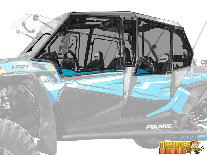 Polaris RZR XP 4 Turbo Hard Cab Enclosure Upper Doors | Free shipping