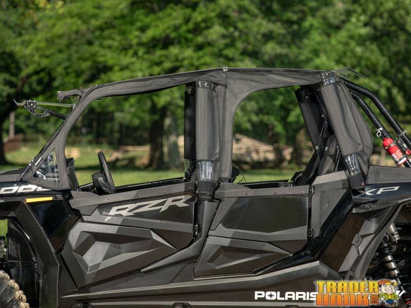 Polaris RZR XP 4 Turbo Primal Soft Cab Enclosure Upper Doors | UTV Accessories - Free shipping