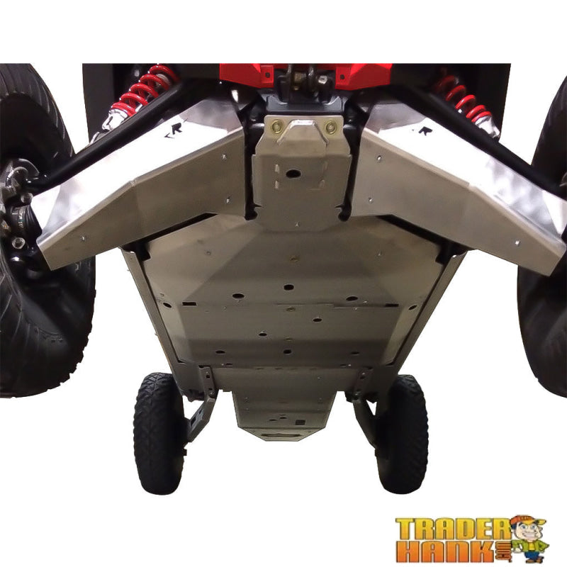 Polaris RZR XP-4 Turbo S Ricochet 11-Piece Complete Aluminum or UHMW Skid Plate Set | Free shipping