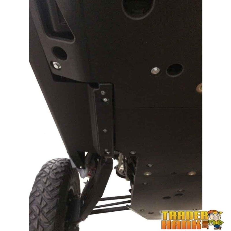 Polaris RZR XP-4 Turbo S Ricochet 5-Piece Aluminum or UHMW Full Frame Skid Plate Set | Free shipping