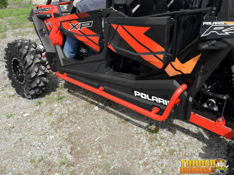 Polaris RZR XP 4 Turbo S Rock Sliding Nerf Bars | UTV Accessories - Free shipping