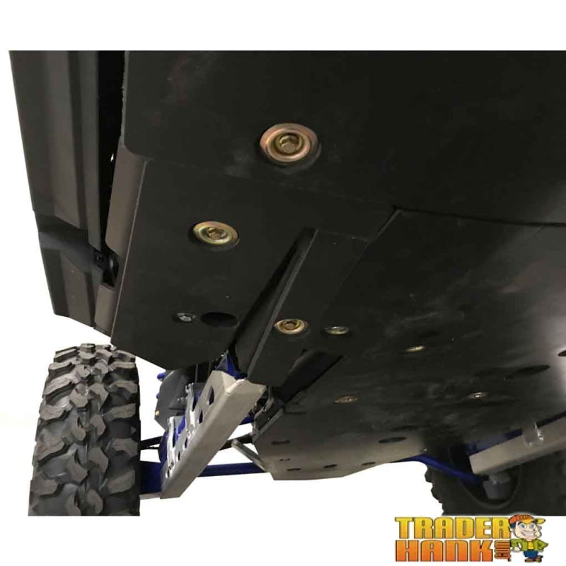 Polaris RZR XP Pro 4 Ricochet 7-Piece Aluminum or 9-Piece UHMW Frame and Rock Slider Skid Plate Set | Free shipping