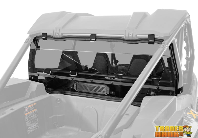 Polaris RZR XP Rear Vented Windshield | Free shipping