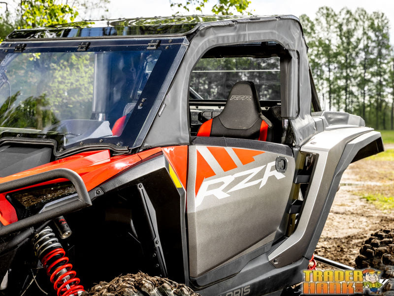 Polaris RZR XP S Primal Soft Cab Enclosure Upper Doors | UTV Accessories - Free shipping