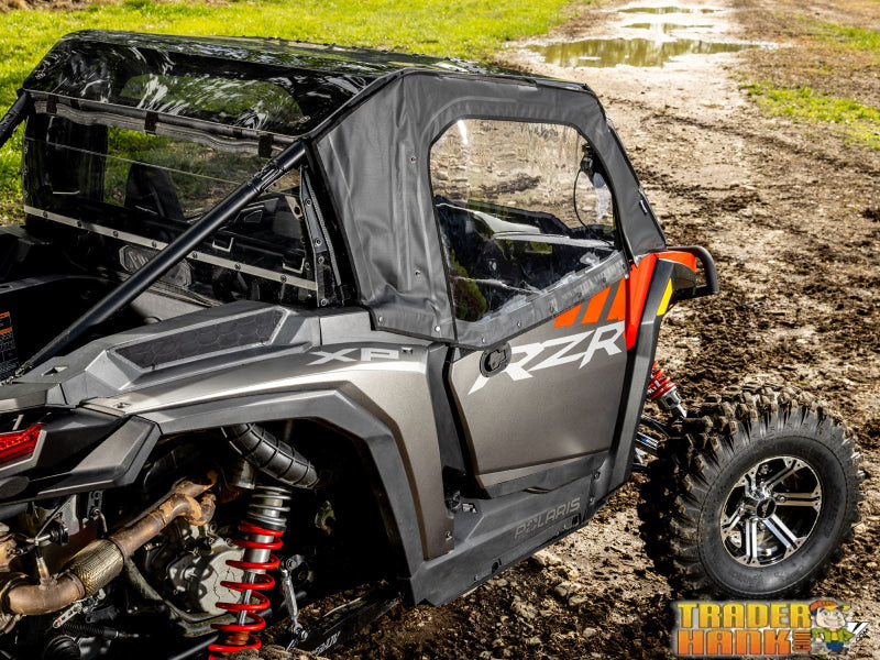 Polaris RZR XP S Primal Soft Cab Enclosure Upper Doors | UTV Accessories - Free shipping