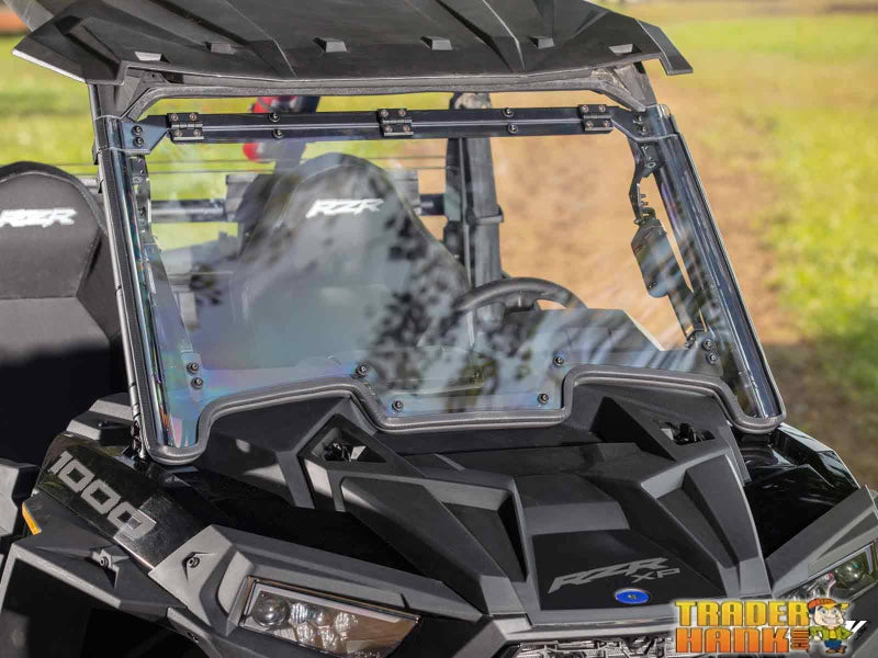 Polaris RZR XP Turbo MaxDrive Power Flip Windshield | Free shipping