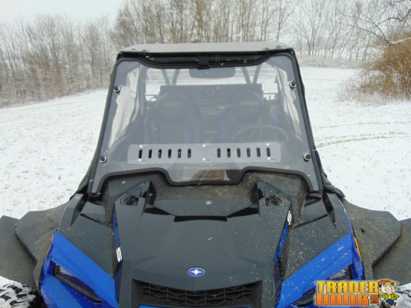 Polaris RZR XP Turbo S - 1 Pc Windshield with Clamp and Vent Options | UTV Accessories - Free shipping