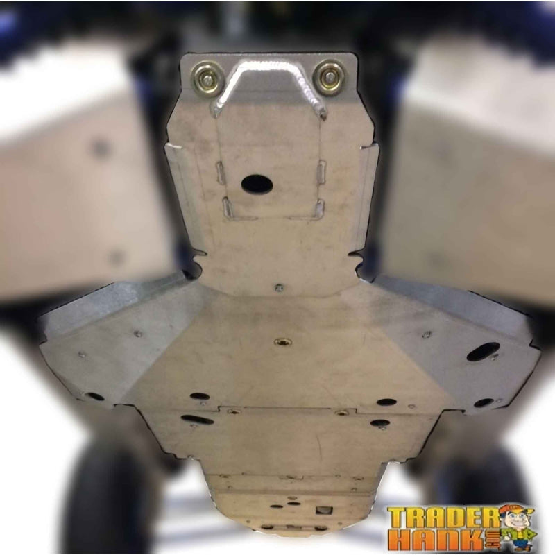 Polaris RZR XP Turbo S 4-Piece Aluminum or UHMW Frame Skid Plate Plate Set | Free shipping