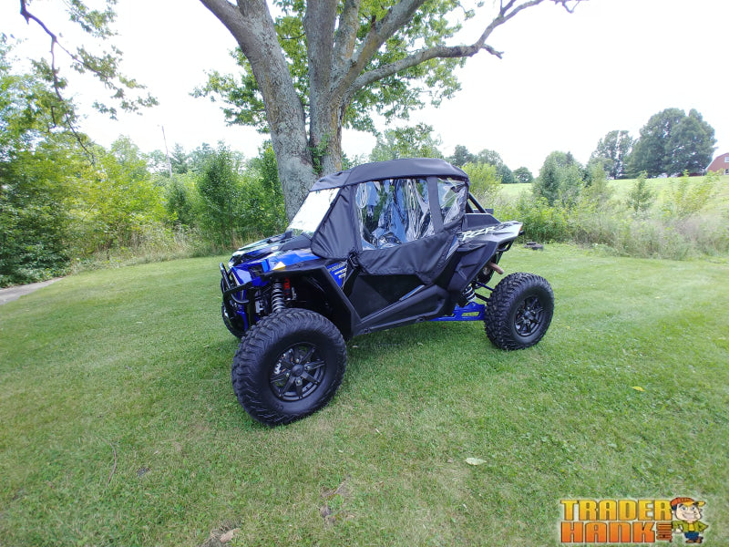 Polaris RZR XP Turbo S - Full Cab Enclosure for Hard Windshield w/Support Bars | UTV Accessories - Free shipping