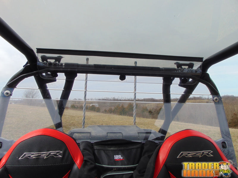 Polaris RZR XP Turbo S - Lexan Back Panel with Upper Extension | UTV Accessories - Free shipping