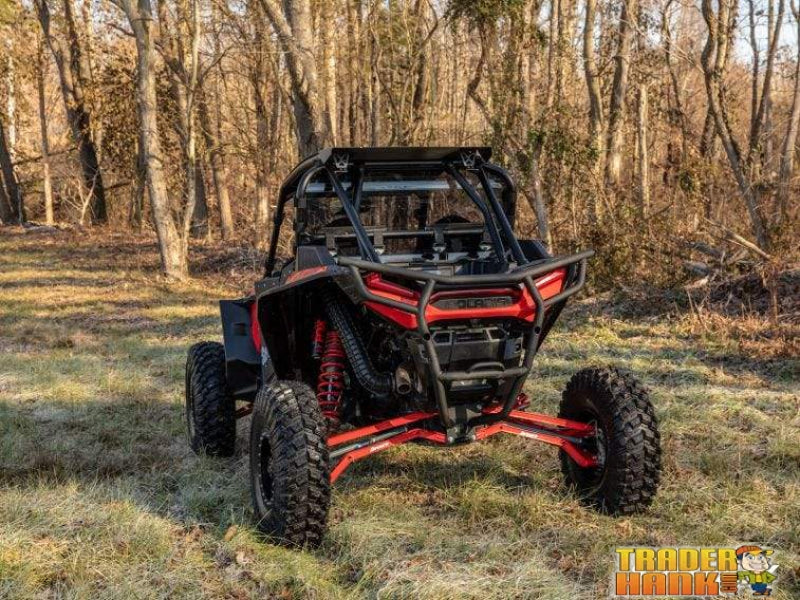 Polaris RZR XP Turbo S Rear Windshield | SUPER ATV WINDSHIELDS - Free Shipping