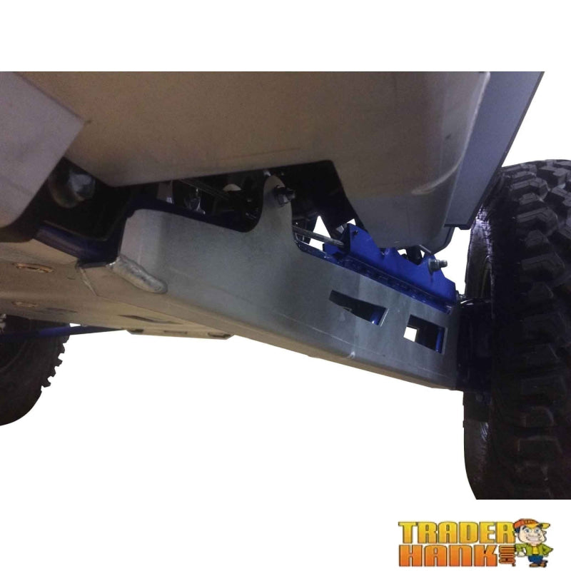Polaris RZR XP Turbo S Ricochet 10-Piece Complete Aluminum or UHMW Skid Plate Set | Free shipping