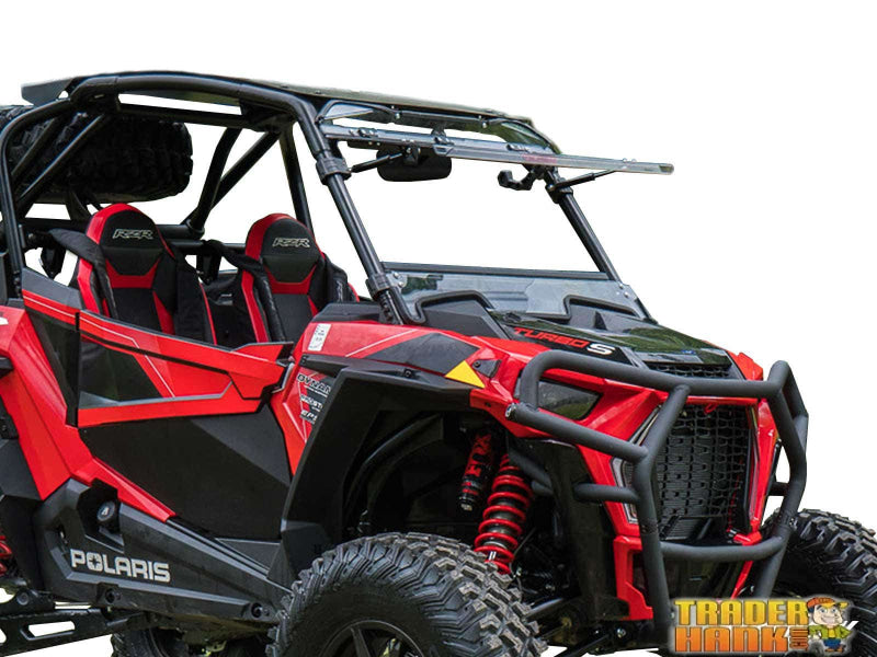 Polaris RZR XP Turbo S Scratch Resistant Flip Windshield | Free shipping