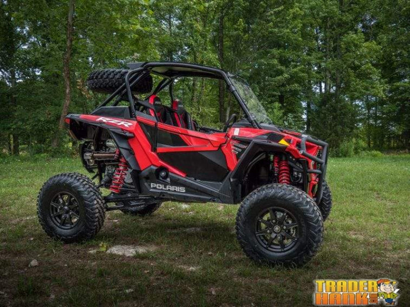 Polaris RZR XP Turbo S Scratch Resistant Flip Windshield | SUPER ATV WINDSHIELDS - Free Shipping