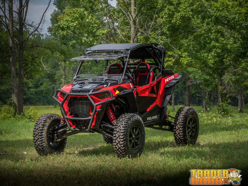 Polaris RZR XP Turbo S Scratch Resistant Flip Windshield | Free shipping