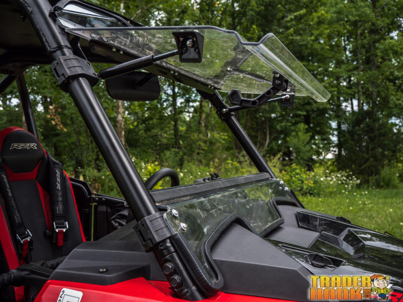 Polaris RZR XP Turbo S Scratch Resistant Flip Windshield | Free shipping