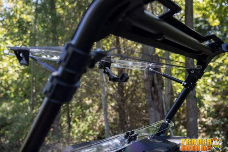 Polaris RZR XP Turbo Scratch Resistant Flip Windshield | SUPER ATV WINDSHIELDS - Free Shipping