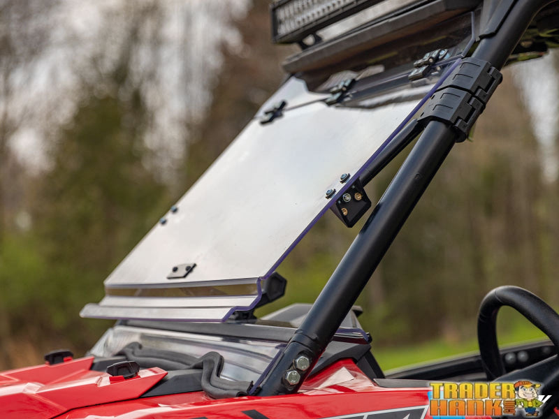 Polaris RZR XP Turbo Scratch Resistant Flip Windshield | Free shipping