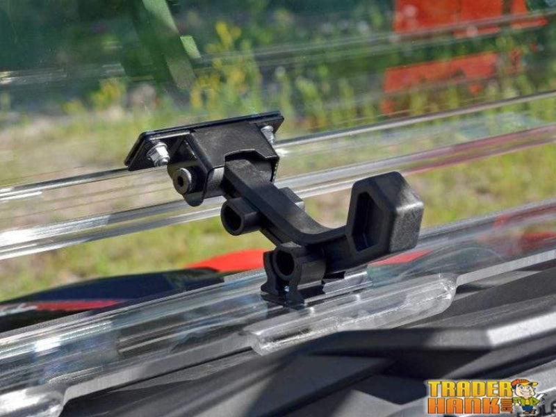 Polaris RZR XP Turbo Scratch Resistant Flip Windshield | SUPER ATV WINDSHIELDS - Free Shipping