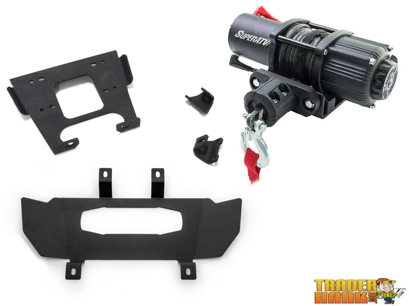 Polaris RZR XP Turbo Winch Mounting Plate | Free shipping