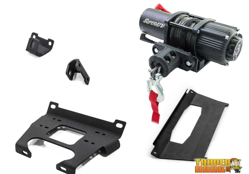 Polaris RZR XP Turbo Winch Mounting Plate | Free shipping