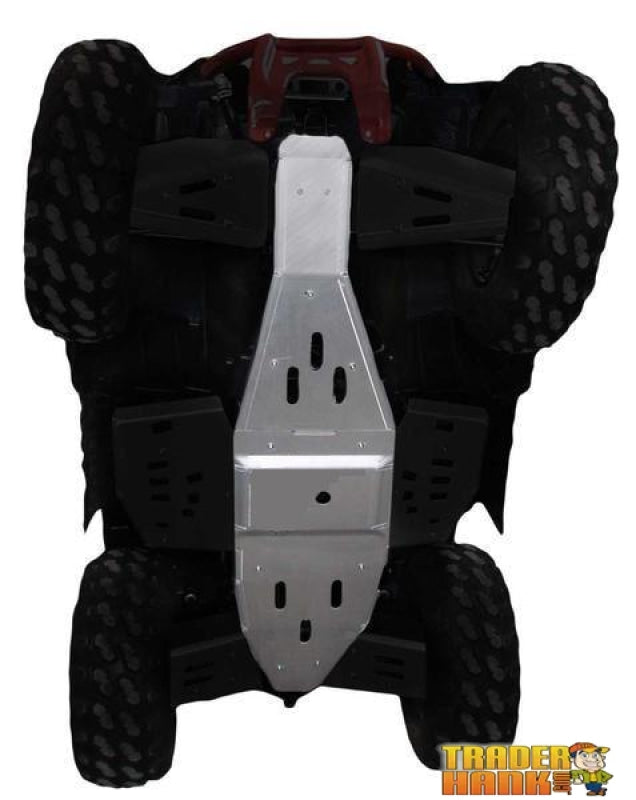 Polaris Scrambler 1000 Ricochet 2-Piece Full Frame Skid Plate Set | Ricochet Skid Plates - Free Shipping