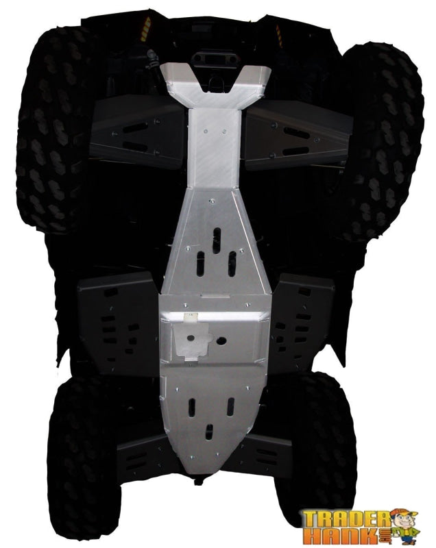 Polaris Sportsman 1000 Ricochet 2-Piece Full Frame Aluminum Skid Plate Set | Ricochet Skid Plates - Free Shipping