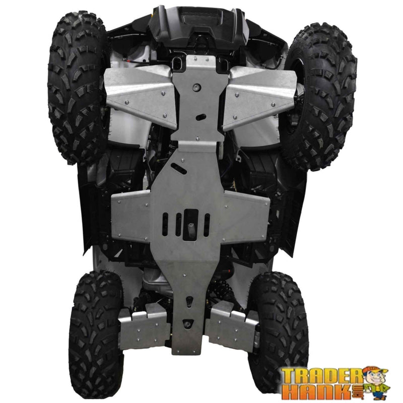 Polaris Sportsman 450 Base / Trail / H.O Ricochet Complete Skid Plate Set | UTV Skid Plates - Free shipping