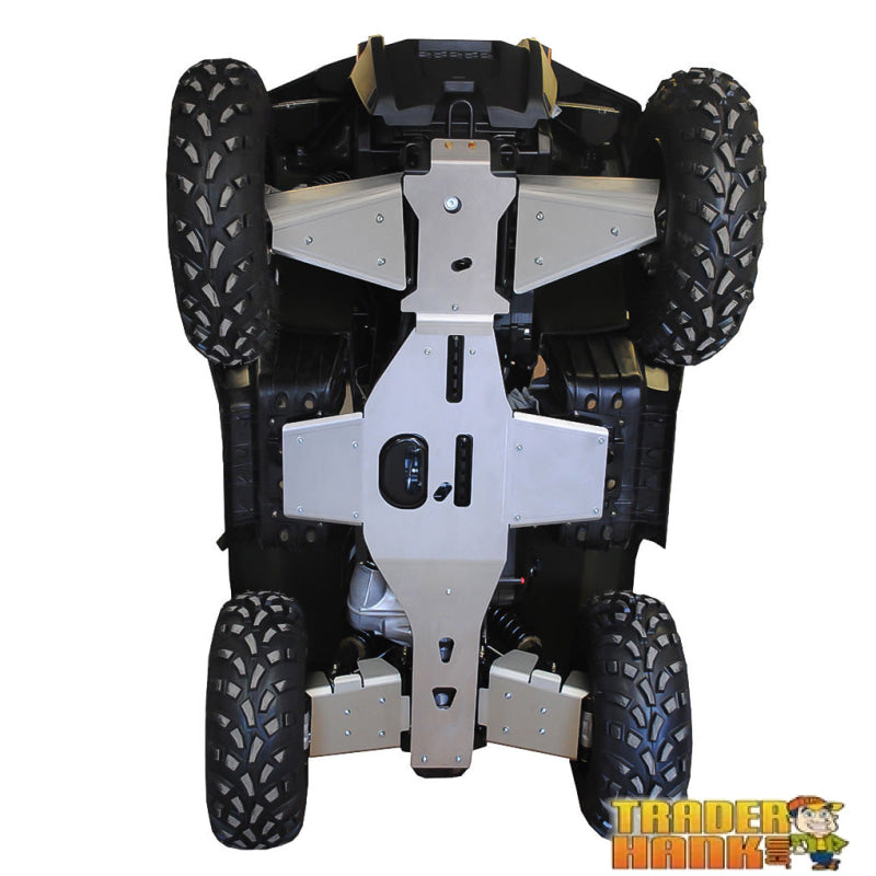 Polaris Sportsman 500 Ricochet 6-Piece Complete Aluminum Skid Plate Set | Free shipping