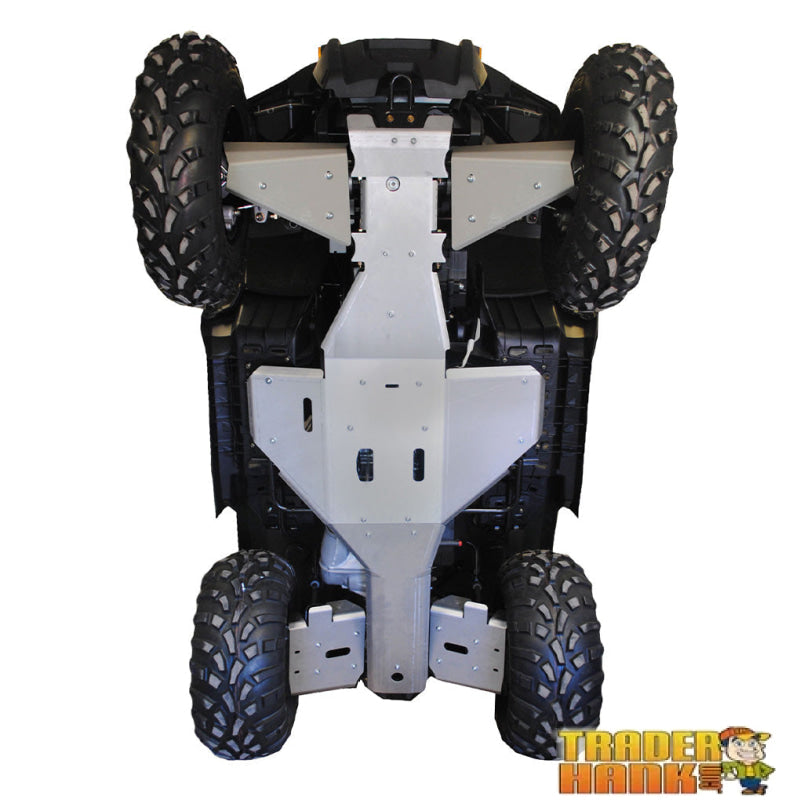 Polaris Sportsman 800 Touring Ricochet 7-Piece Complete Aluminum Skid Plate Set | Free shipping