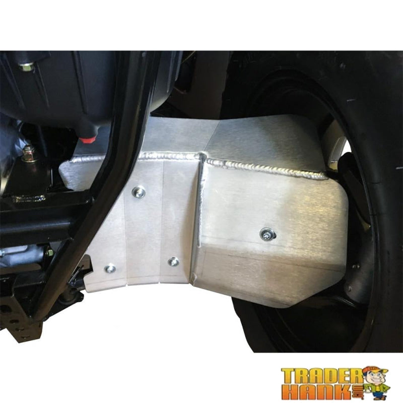 Polaris Sportsman 850 Ultimate Trail (Arched A-arms) Ricochet 8-Piece Complete Aluminum or with UHMW Layer Skid Plate Set | Free shipping