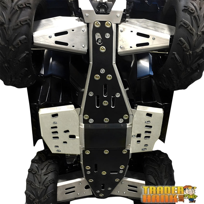 Polaris Sportsman Touring XP 1000 Trail Ricochet 2-Piece Full Frame Aluminum Skid Plate Set | Free shipping