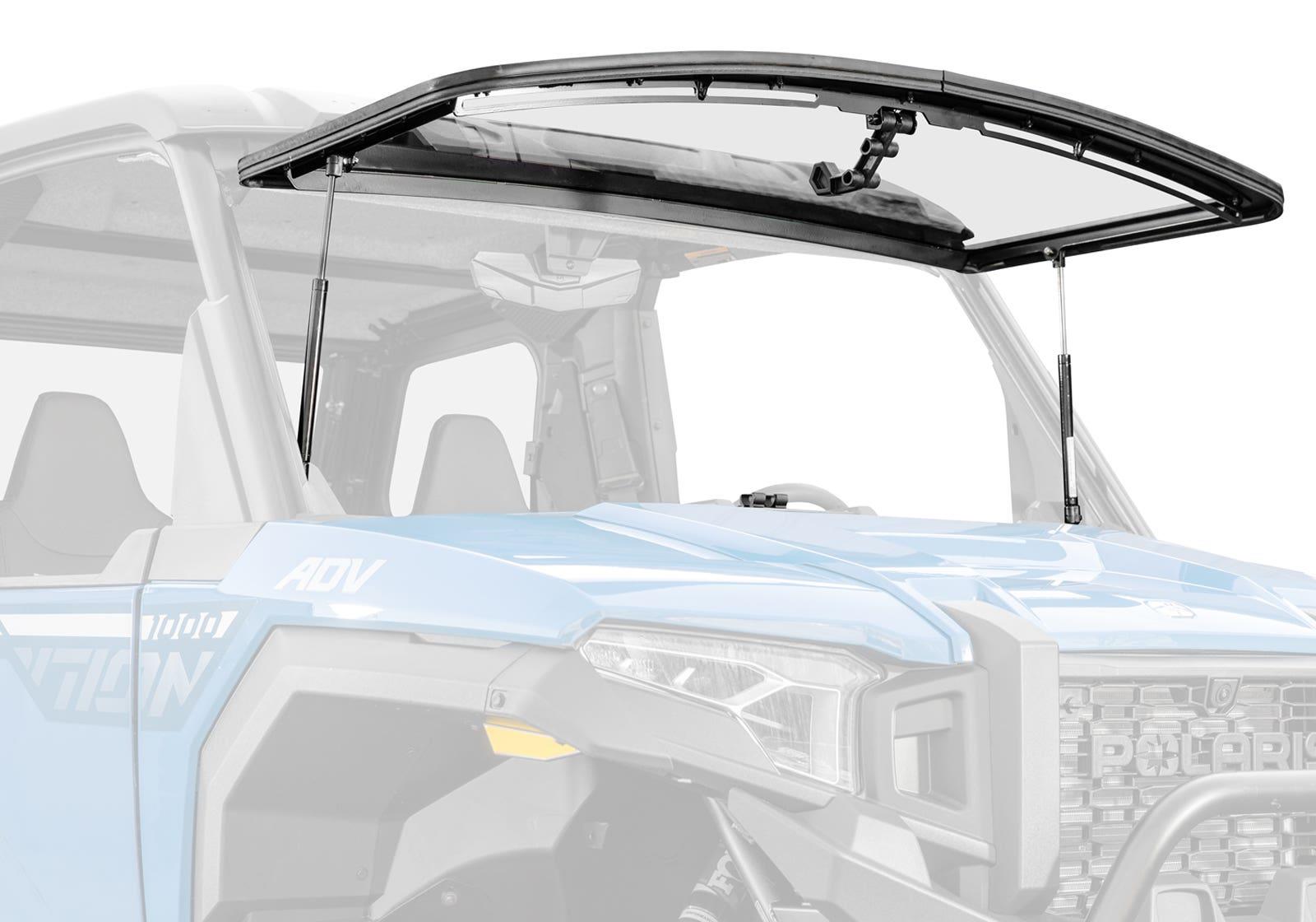 Polaris Xpedition Scratch-Resistant Flip Windshield