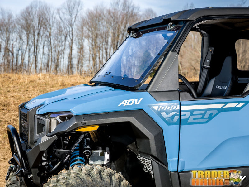 Polaris Xpedition Scratch-Resistant Flip Windshield | UTV Accessories - Free shipping