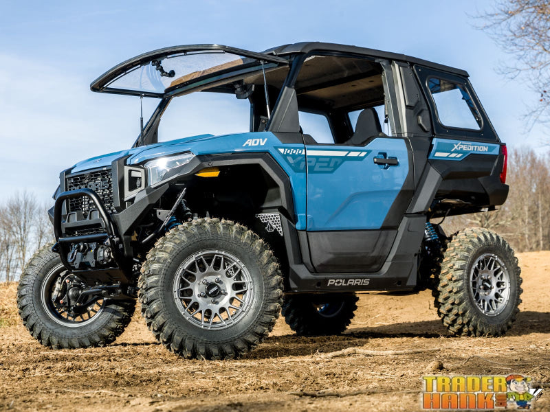 Polaris Xpedition Scratch-Resistant Flip Windshield | UTV Accessories - Free shipping
