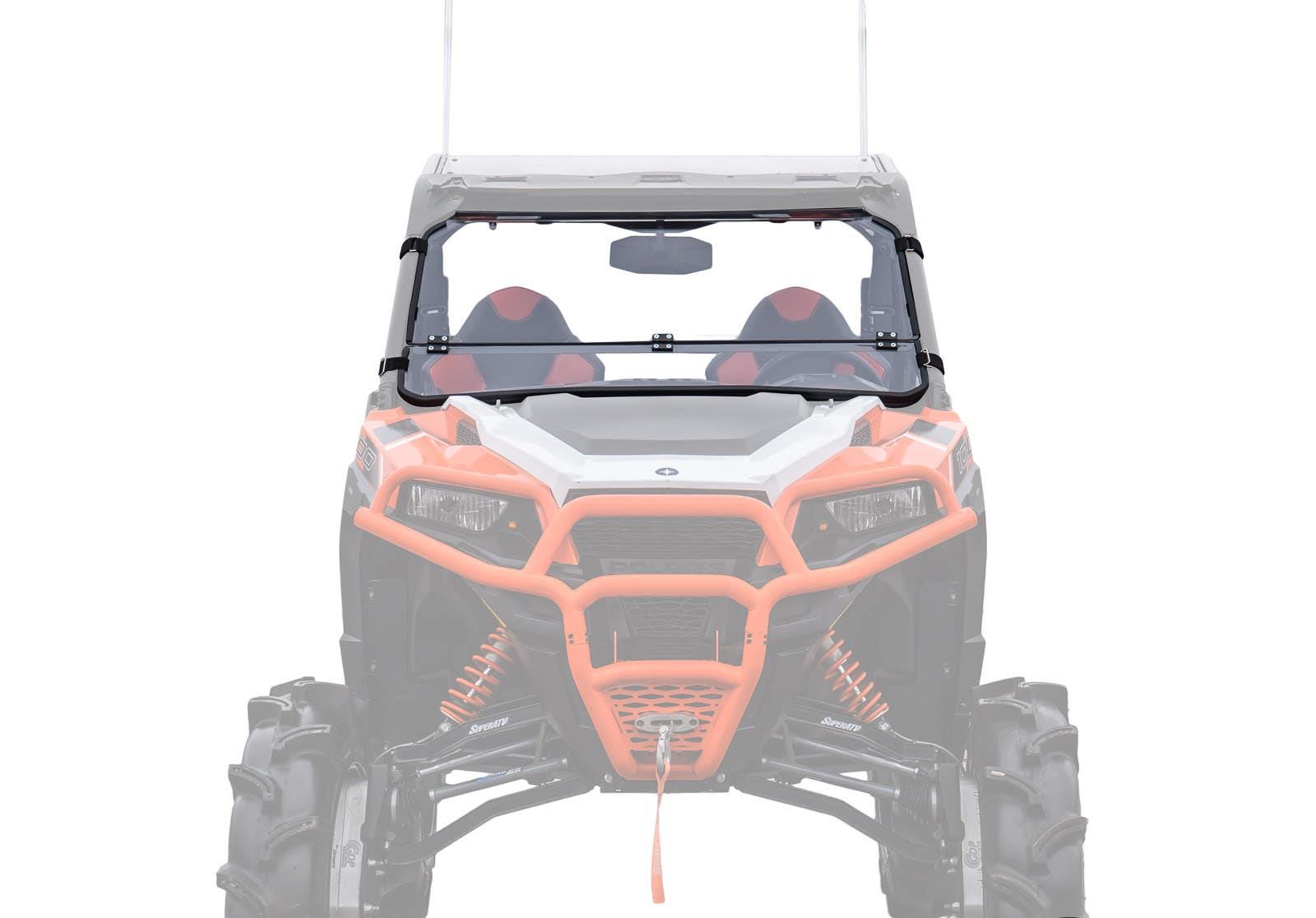 Polaris General Scratch Resistant Flip Down Windshield