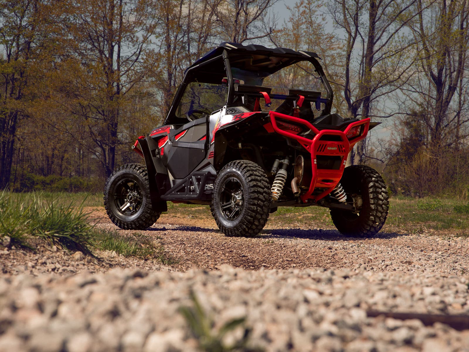 Polaris RZR XP Turbo Heavy-Duty Tube Rock Sliders