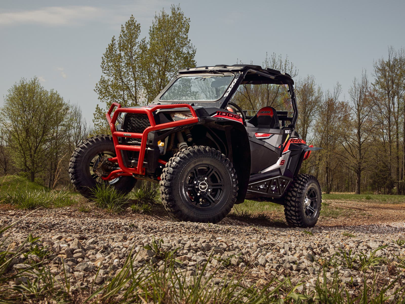 Polaris RZR 900 Heavy-Duty Tube Rock Sliders