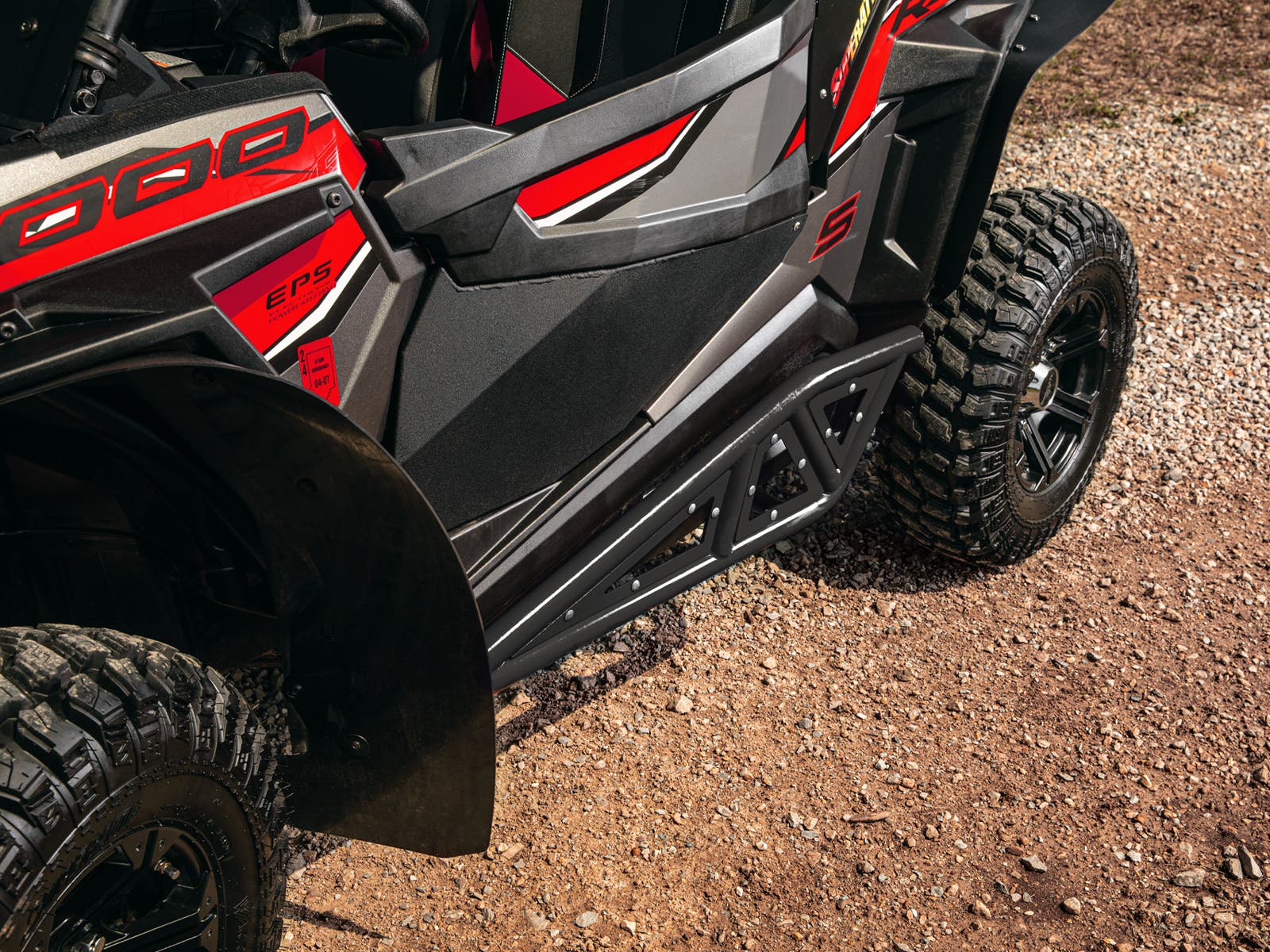 Polaris RZR 900 Heavy-Duty Tube Rock Sliders